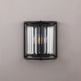 ROY4119 Royal 2 Light Crystal Wall Light Satin Black