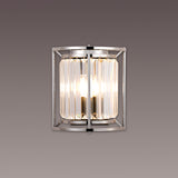 ROY5219 Royal 2 Light Crystal Wall Light Polished Nickel