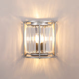 ROY5219 Royal 2 Light Crystal Wall Light Polished Nickel