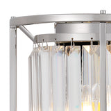 ROY5219 Royal 2 Light Crystal Wall Light Polished Nickel