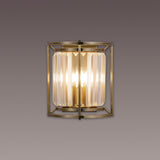 ROY6319 Royal 2 Light Crystal Wall Light Antique Brass