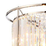 ROY8119 Royal 6 Light Crystal Ceiling Pendant Polished Nickel