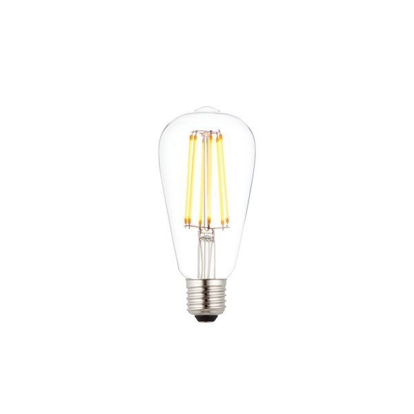 Hillano Pro HL76803PS 6w Pear Shape Decorative LED Lamp 1800k Amber Dimmable ES E27 Cap