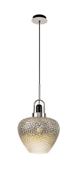 ACE2447 Acella Pendant 1 Light in a Chrome/Ombr√© Finish