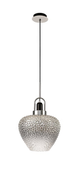 ACE2447 Acella Pendant 1 Light in a Chrome/Ombr√© Finish