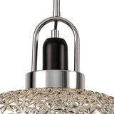 ACE2447 Acella Pendant 1 Light in a Chrome/Ombr√© Finish