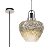 ACE2447 Acella Pendant 1 Light in a Chrome/Ombr√© Finish