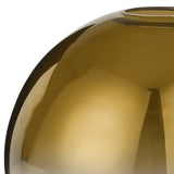 ACH0977 Achernar 30cm Globe Glass Only in a Brass Gold/Clear Finish