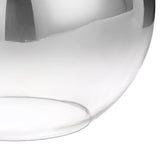 ACH1977 Achernar 30cm Globe Glass Only in a Smoked/Clear Finish