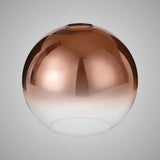 ACH2977 Achernar 30cm Globe Glass Only in a Copper/Clear Finish