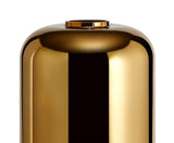 ACH3977 Achernar 16cm Cylinder Glass Only in a Brass Gold/Clear Finish