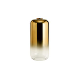 ACH3977 Achernar 16cm Cylinder Glass Only in a Brass Gold/Clear Finish