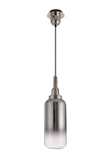 ACH6877 Achernar Suspension Kit 1 Light in a Polished Nickel/Matt Black Finish