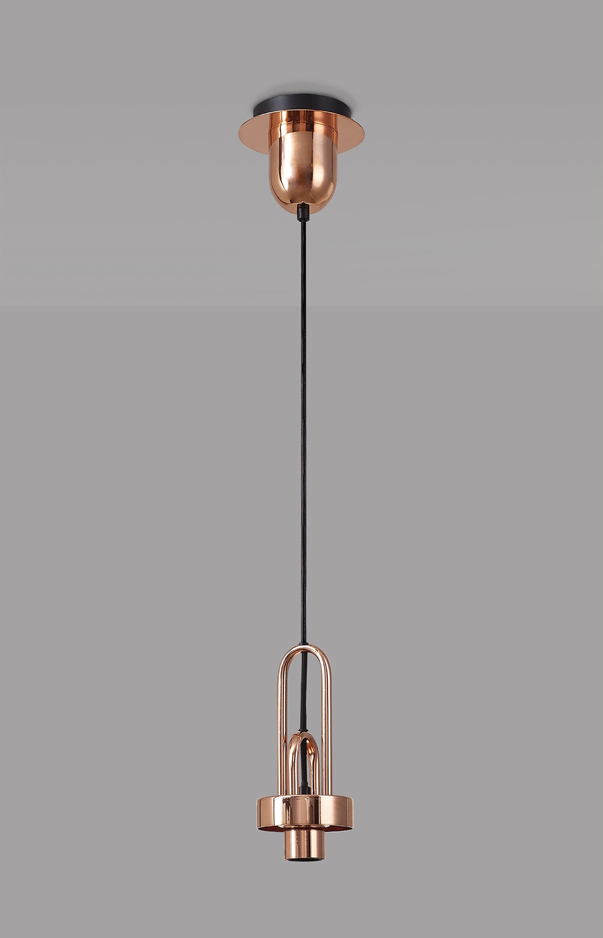 ACH7877 Achernar Suspension Kit 1 Light in a Copper/Matt Black Finish