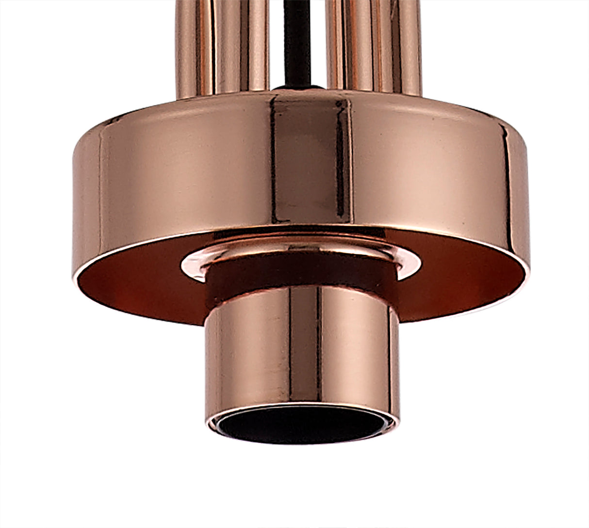 ACH7877 Achernar Suspension Kit 1 Light in a Copper/Matt Black Finish