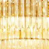 ADH0869BR/CL Adhil 18 Light 5 Tier 42kg Ceiling Pendant Brass/Clear