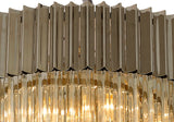 ADH3428 Adhil 23 Light 5 Tier 57kg Ceiling Pendant Polished Nickel/Clear