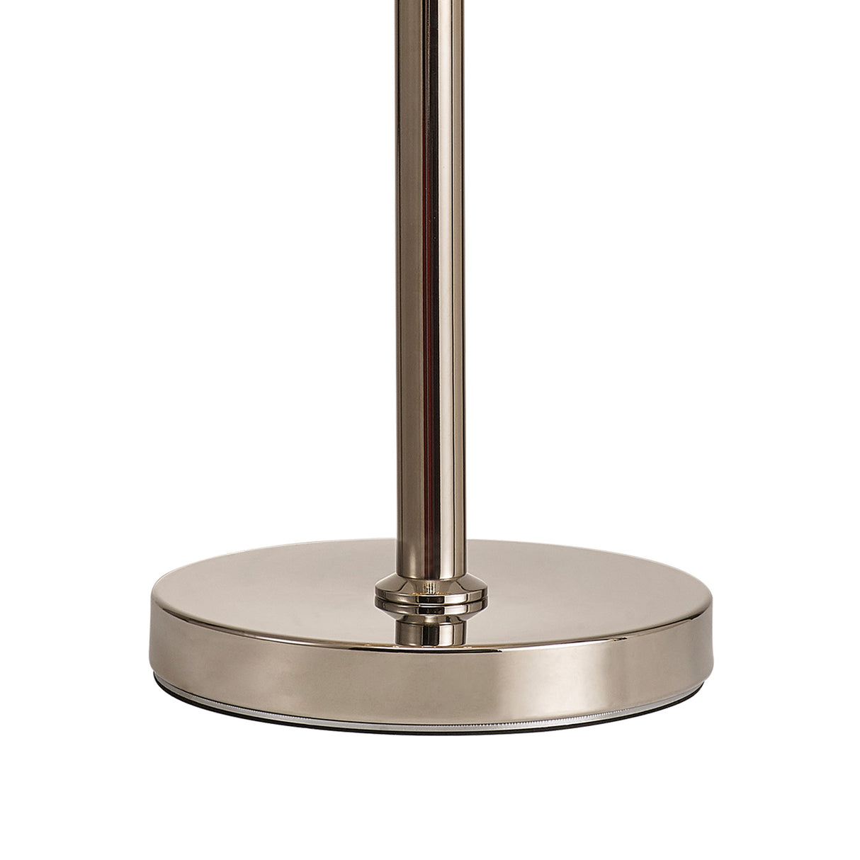 ADH6009 Adhil 3 Light Table Lamp Polished Nickel/Cognac