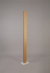 ALP1917 Alphard 165cm Floor Lamp 36W LED in a Oak/Sand White/Frosted Finish