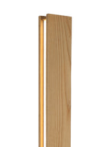 ALP1917 Alphard 165cm Floor Lamp 36W LED in a Oak/Sand White/Frosted Finish