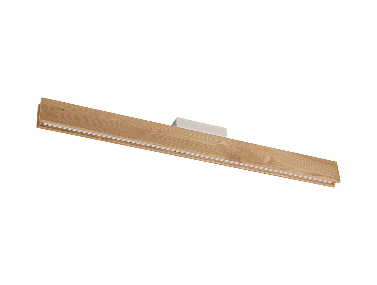 ALP8817 Alphard Ceiling 36W LED in a Oak/Sand White/Frosted Finish