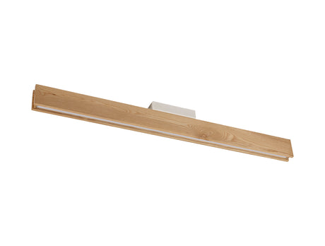 ALP8817 Alphard Ceiling 36W LED in a Oak/Sand White/Frosted Finish