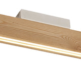 ALP8817 Alphard Ceiling 36W LED in a Oak/Sand White/Frosted Finish