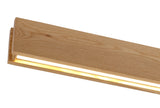 ALP8817 Alphard Ceiling 36W LED in a Oak/Sand White/Frosted Finish