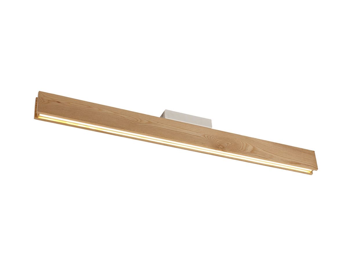 ALP8817 Alphard Ceiling 36W LED in a Oak/Sand White/Frosted Finish