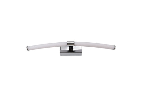 ALT7737 Altais Wall Lamp 8W LED IP44 in a Chrome/Opal White Finish, Suitable for Bathrooms