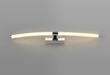 ALT8737 Altais Wall Lamp 12W LED IP44 in a Chrome/Opal White Finish, Suitable for Bathrooms