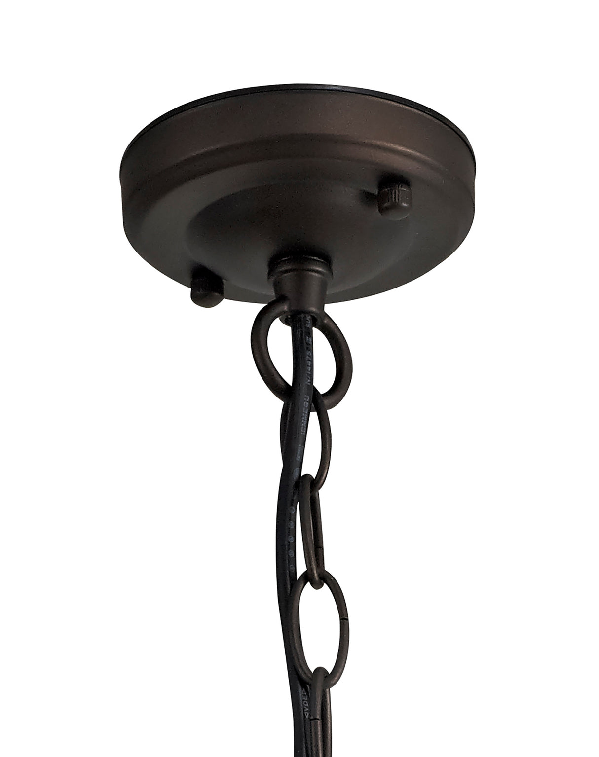 ARK6137 Arkab Pendant 1 Light IP54 Indoor/Outdoor Use in a Antique Bronze/Clear Finish