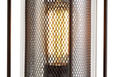 ARK7137 Arkab Pedestal Lamp 1 Light IP54 Indoor/Outdoor Use in a Antique Bronze/Clear Finish