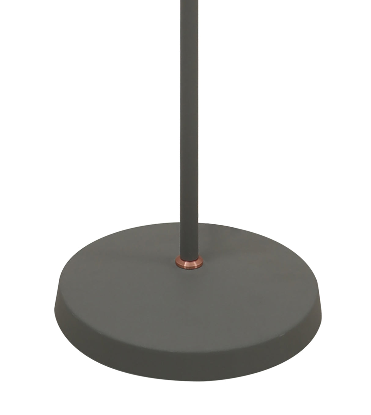 BEL8007 Belel 154cm Adjustable Floor Lamp 1 Light in a Sand Grey/Copper/White Finish