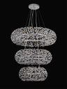 BOS3248 Bosona 58 Light 3 Tier Ceiling Pendant Polished Chrome