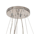 BOS3248 Bosona 58 Light 3 Tier Ceiling Pendant Polished Chrome