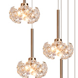 BOS3980 Bosona 13 Light Ceiling Pendant French Gold