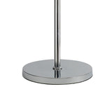 BOS5028 Bosona Floor Lamp 8 Light in a Polished Chrome Finish and Clear Crystal