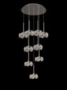 BOS6451 Bosona 9 Light Ceiling Pendant Polished Chrome