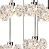 BOS6451 Bosona 9 Light Ceiling Pendant Polished Chrome