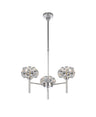 BOS8940 Bosona 3 Light Crystal Ceiling Light Polished Chrome