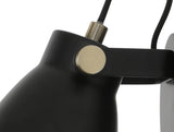 BRA5277 Brachi Adjustable Switched Wall Lamp 1 Light in a Matt Black/Antique Brass/Khaki Finish