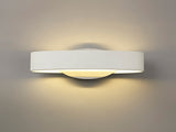 BUN8307 Buna Wall Lamp 6W LED in a White/Chrome/Frosted Finish