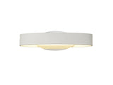 BUN8307 Buna Wall Lamp 6W LED in a White/Chrome/Frosted Finish