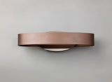 BUN9307 Buna Wall Lamp 6W LED in a Satin Brown/Chrome/Frosted Finish