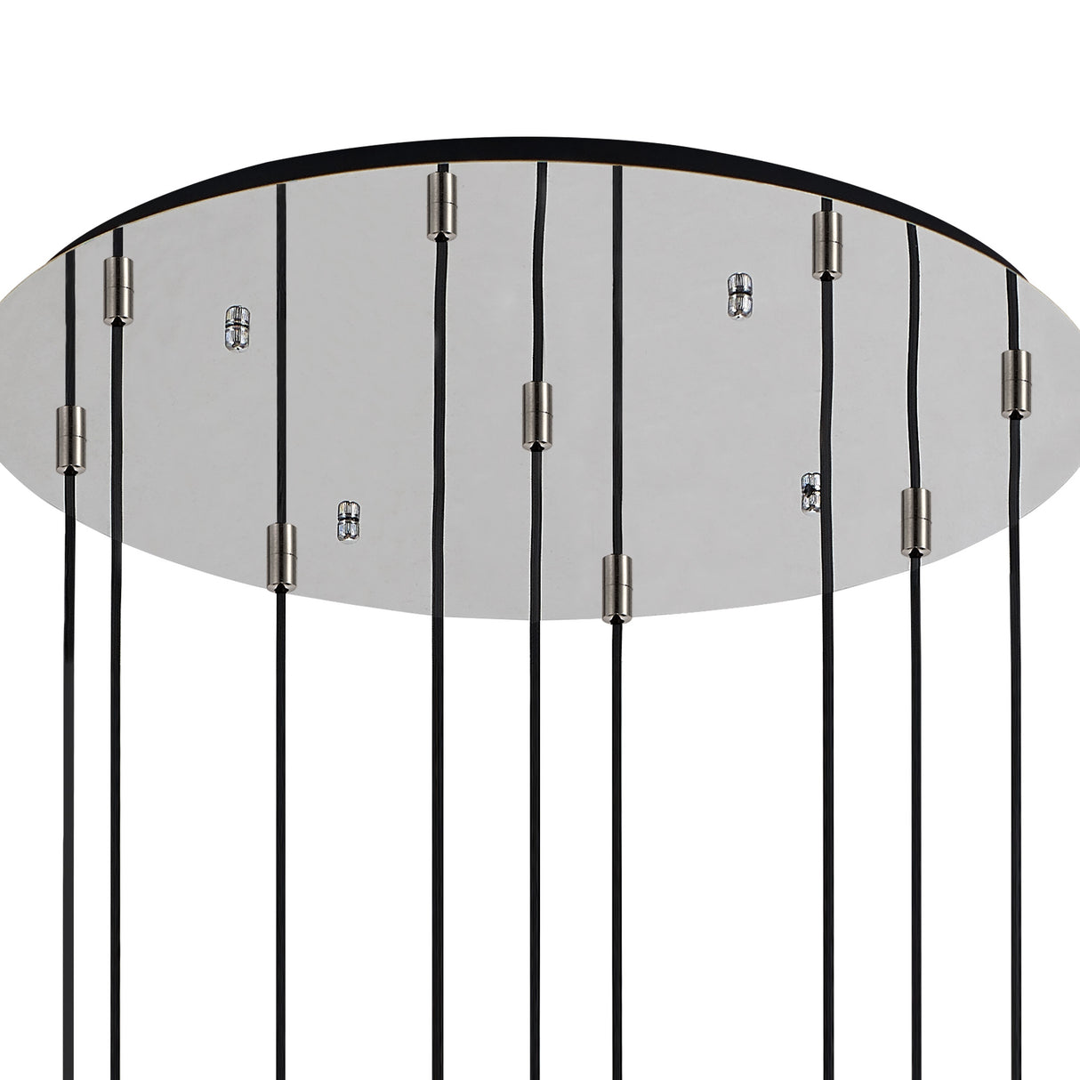 BUN1948 Bunda Slim 9 Light Pendant Black/Chrome/Smoke Fade