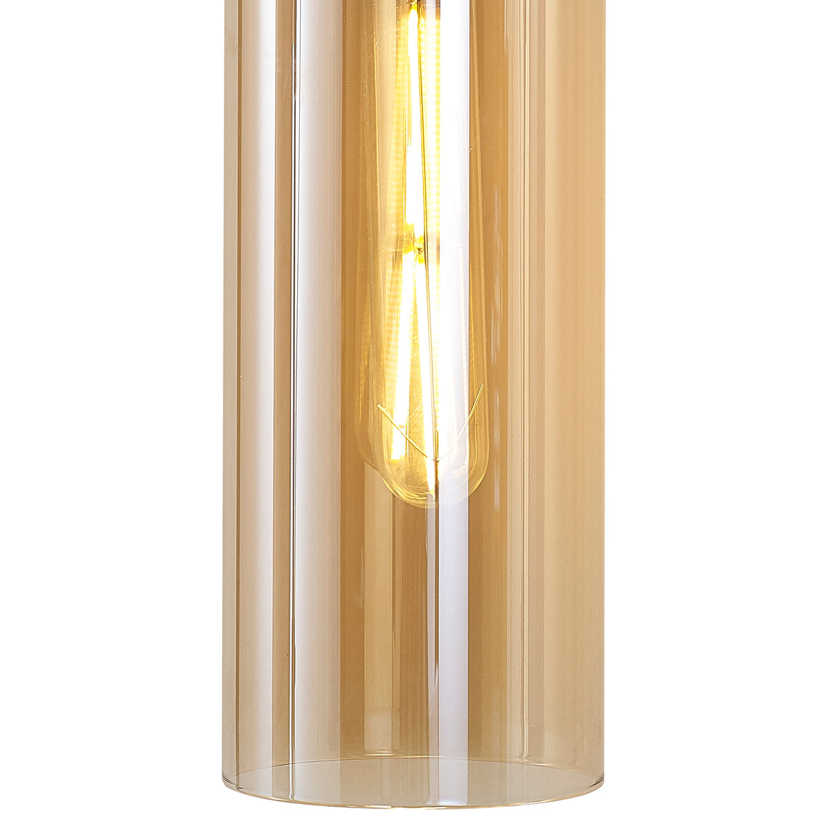 BUN3619 Bunda Slim 1 Light Wall Light Mocha/Chrome/Amber