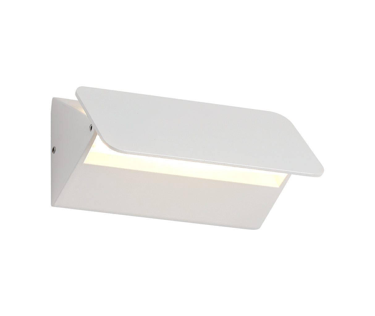 CAL0027 Calaeno Wall Lamp 5W LED IP54 Indoor/Outdoor Use in a Sand White/Frosted Finish