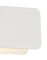 CAL0027 Calaeno Wall Lamp 5W LED IP54 Indoor/Outdoor Use in a Sand White/Frosted Finish