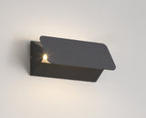 CAL1027 Calaeno Wall Lamp 5W LED IP54 Indoor/Outdoor Use in a Anthracite/Frosted Finish